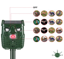 Carica l&#39;immagine nel visualizzatore di Gallery, PewinGo Repellente Gatti, Ultrasuoni Energia Solare Impermeabile... - Ilgrandebazar