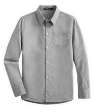 Carica l&#39;immagine nel visualizzatore di Gallery, Spring&amp;Gege Camicia da ragazzo a maniche lunghe, uniforme formale, in twill... - Ilgrandebazar