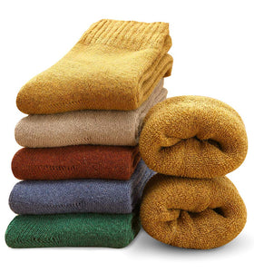 MOSOTECH Calze Donna Invernali Termiche, 5 Paia Calzini Vintage di...