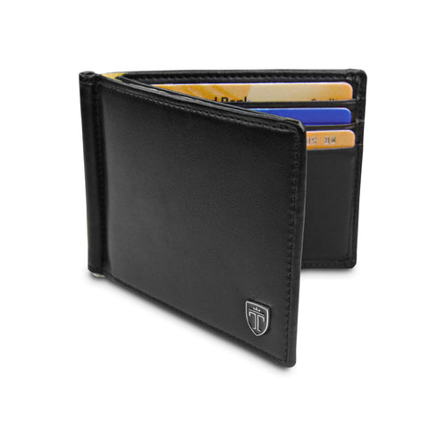 TRAVANDO ® Portafoglio uomo con protezione RFID 