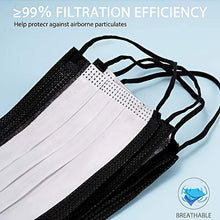 Carica l'immagine nel visualizzatore di Gallery, Maschera per il viso monouso Eventronic 50PCS Maschera per la bocca a prova di polvere traspirante Maschera per la polvere monouso con Earloop