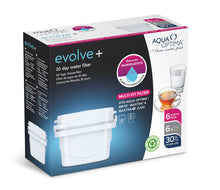 Carica l'immagine nel visualizzatore di Gallery, Aqua Optima Cartuccia filtro acqua EPS612 Evolve plus per 30 giorni, confezione da 6 (fornitura per 6 mesi), vecchia versione