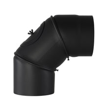 Carica l&#39;immagine nel visualizzatore di Gallery, Kamino-Flam Curva in Acciaio con Rivestimento Senotherm Ø ca. 130 mm, Nero - Ilgrandebazar