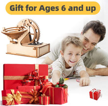 Carica l'immagine nel visualizzatore di Gallery, SHONCO Giocattoli per biglie in Legno, Puzzle in Legno 3D, Set di Ingranaggi Meccanici, Regalo di Natale / Compleanno / San Valentino per Adulti e Bambini dai 14 Anni in su