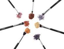 Carica l&#39;immagine nel visualizzatore di Gallery, Set Pennelli Occhi Essenziali by Impora London/Travel 7 Compact Eye Brush - Ilgrandebazar