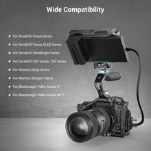 Carica l&#39;immagine nel visualizzatore di Gallery, (Aggiornato) SMALLRIG Cold Shoe Supporto per Monitor Supporto per Monitor Regolabile Girevole e Inclinabile con Perni di Posizionamento Rimbalzanti per Monitor da 5&quot; e 7&quot; - 2905B