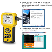 Carica l&#39;immagine nel visualizzatore di Gallery, AOPUTTRIVER Anemometro Digitale Portatile AP-856A(Anemometro USB) - Ilgrandebazar