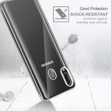 Carica l&#39;immagine nel visualizzatore di Gallery, Leathlux Cover Samsung Galaxy A20e Custodia Trasparente + 2 × Pellicola Vetro Temperato Galaxy A20e, Morbido Silicone Custodie Protettivo TPU Gel Sottile Cover per Samsung Galaxy A20e 5.8&quot;