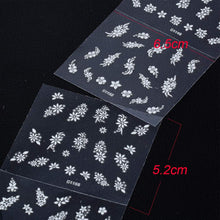Carica l'immagine nel visualizzatore di Gallery, 90 Fogli Adesivi Unghie Adesivo 3D Nail Stickers Colori assortiti - Ilgrandebazar