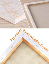 Carica l&#39;immagine nel visualizzatore di Gallery, Bougimal Dipingere con i Numeri Adulti, Kit per dipingere con i Numeri con pennelli e pigmento Acrilico Regalo per Donne Mamma Figlia Natale Compleanno Decorazione della casa - con Telaio 40 * 50 cm