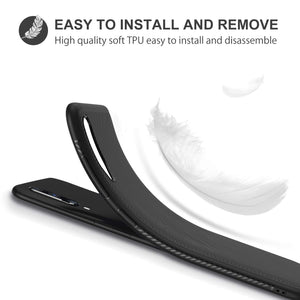 iBetter per Samsung Galaxy A70 Cover, Thin Fit Gomma Morbida Protettiva Nero - Ilgrandebazar