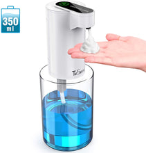 Carica l&#39;immagine nel visualizzatore di Gallery, TESECU Distributore di Sapone Automatico, Dosatore Sapone Mano Automatico Touchless sensore a infrarossi Dispenser di Sapone per Bagno Cucina - Compatibile per Mano Sanitiser