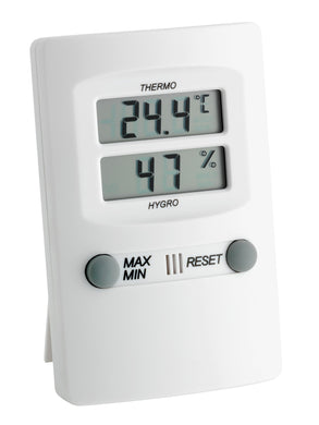 TFA 30.5000.02 Termoigrometro elettronico 2.00x7.00x11.00 cm, White - Ilgrandebazar