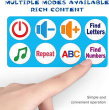 Carica l'immagine nel visualizzatore di Gallery, Richgv Alfabeto Interattivo Poster, Grafico a Muro Educativo con Suono, Decorazione per la Classe e Casa, Imparare l'ABC, 123, Parole, Canzone, Giocattolo di Apprendimento, Regalo per Bambini 2 anni+