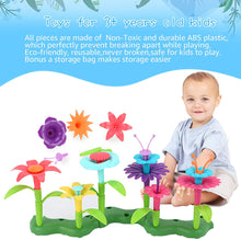 Carica l&#39;immagine nel visualizzatore di Gallery, OCDAY Giocattoli da Giardino Giochi Bambini Costruzione Fai da Te per Bambine di 3-8 Anni, Arti e Artigianato All&#39;aperto Organizzazione Floreale Playset, Regali Natale/Compleanno Bambini(98 PCS)