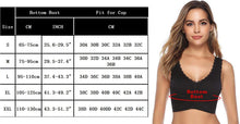 Carica l'immagine nel visualizzatore di Gallery, iClosam Reggiseno Senza Ferretto, Reggiseno Push Up Imbottito Pizzo Comodo Reggiseno Bra Donna