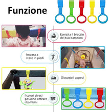 Carica l'immagine nel visualizzatore di Gallery, Rovtop 10 Pezzi Anelli Box Bambini, Anelli per Culla e Lettino, Aiuta il Bambino a Imparare a Stare in Piedi (Taglia grande)