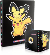 Carica l'immagine nel visualizzatore di Gallery, Porta Carte , Raccoglitore Carte, Album di Carte Collezionabili, Album per Carte GX, Album Cards GX EX Trainer, 30 Pagine - Può Contenere Fino a 240 Carte Dark Pikachu