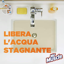 Carica l&#39;immagine nel visualizzatore di Gallery, Mr Muscle Rapido, Stura lavandini e Scarichi, Monodose, Disgorgante Tubi, 500 ml 0.5 L
