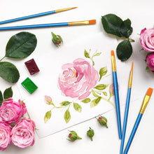 Carica l&#39;immagine nel visualizzatore di Gallery, 10 PCS Pennelli per Dipingere, Pennelli per Pittura, Nylon Pennelli Pittura Acrilica, Pennelli per Dipingere Bambini, Pennello Acrilico Pennelli Pittura Olio per Acquerello Guazzo Pittura Olio