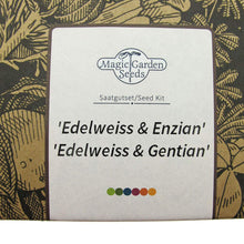 Carica l&#39;immagine nel visualizzatore di Gallery, Stella alpina &amp; genziana - Set regalo di semi con due famosi fiori alpini