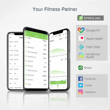 Carica l&#39;immagine nel visualizzatore di Gallery, Bilancia Pesapersone Digitale Bilancia Pesapersone Impedenziometrica Intelligente Bluetooth Bilancia Pesa Persona Misura Peso Corporeo, Massa Grassa, BMI, Massa Muscolare, Massa Ossea, Proteine, 180kg