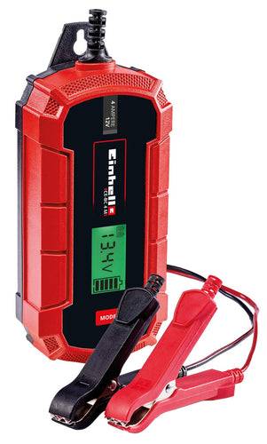 Einhell 1002225 Caricabatteria, Rosso, Nero - Ilgrandebazar