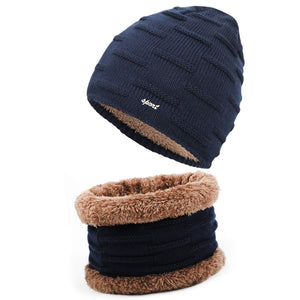 TAGVO Winter Beanie Hat Sciarpa Set Super Soft Fleece Fodera Interna Grande... - Ilgrandebazar