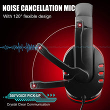 Carica l'immagine nel visualizzatore di Gallery, Cuffie Gaming per PS4 Xbox One, Dhaose Cuffie Auricolari Stereo con Microfono e Cancellazione del Rumore in Ingresso, Controllo del Volume, per PS4 PC Smartphone Xbox One