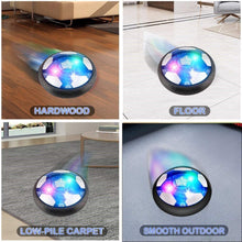 Carica l'immagine nel visualizzatore di Gallery, Set da Calcio Air Power con 2 Obiettivi, Giocattoli Ricaricabili Pallone da Calcio al Passaggio con luci a LED, pallone da calcio Air Power Hover per ragazze dei ragazzi Giochi all'aperto al coperto Blu