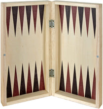 Carica l'immagine nel visualizzatore di Gallery, Aquamarine Games - Scacchi, Dama Backgammon, con confezione portatile in legno