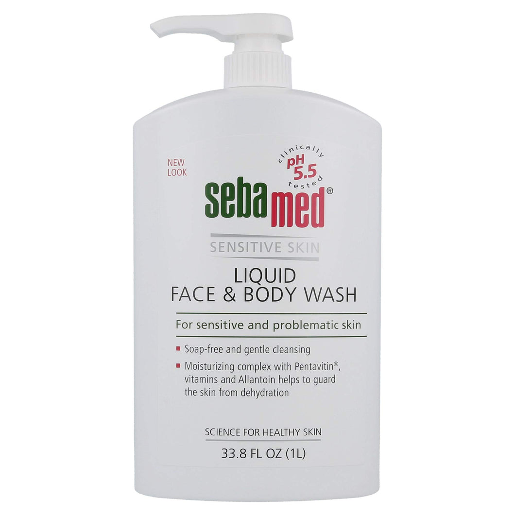 Sebamed Liquido Viso e Corpo Wash pompa Pot 1000ml - Ilgrandebazar