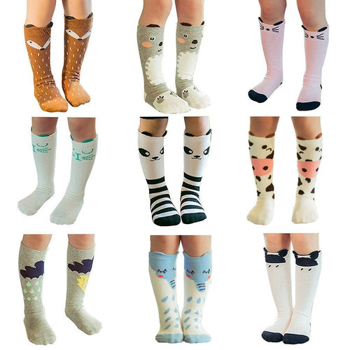 JT-Amigo - Calzini Calzettoni al Ginocchio - Bimba Bambina - Confezione da 9... - Ilgrandebazar