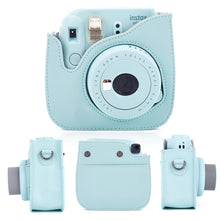 Carica l&#39;immagine nel visualizzatore di Gallery, Leebotree Custodia Compatibile con Instax Mini 9, Protettiva in Blu Ghiaccio - Ilgrandebazar