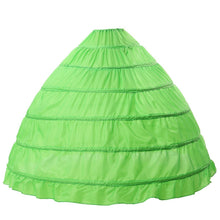 Carica l&#39;immagine nel visualizzatore di Gallery, BEAUTELICATE Sottogonna Petticoat Donna Gonna Lunga 6 Cerchio Crinolina... - Ilgrandebazar