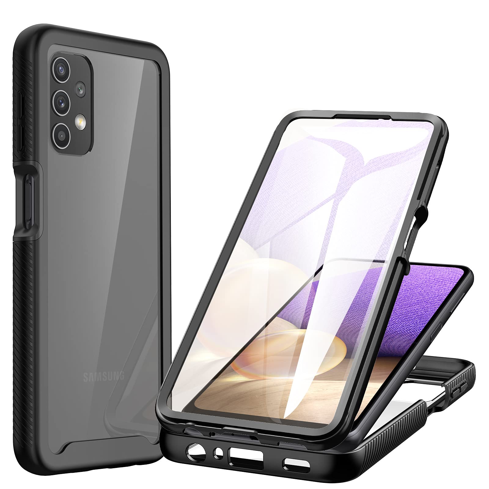 Custodia A Libretto Con Supporto E Portatessere Per Hafury G20, In Pelle PU Con Motivo Floreale, TPU Interno
