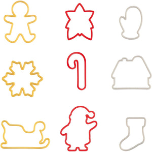 Tescoma 630901 Tagliabiscotti Natale set 9 Pezzi Delicia