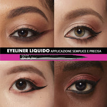 Carica l&#39;immagine nel visualizzatore di Gallery, NYX Professional Makeup, Epic Ink Eye Liner, pennellino pigmentato e waterproof, Black Confezione da 1 Single
