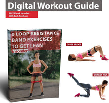 Carica l&#39;immagine nel visualizzatore di Gallery, Insonder Elastiche Fitness Set di 5 Banda Elastica Fasce Resistenza per Fitness Yoga Crossfit