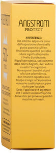 Angstrom Crema Solare Viso SPF 50+, con Filtri Solari UVA/UVB, Stimola la Produzione di Melanina con il Total Tanning System, Resistente all'Acqua, Dermatologicamente Testato, 50 ml