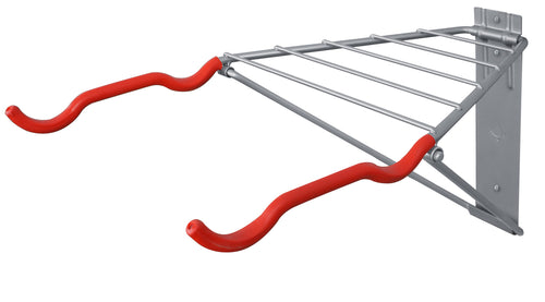 Delta Unisex Pablo Supporto da Parete per Bici, Grigio Grey - Ilgrandebazar