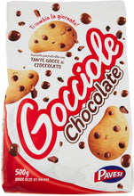 Carica l'immagine nel visualizzatore di Gallery, Pavesi Biscotti Frollini Gocciole Cioccolato, Biscotti da Colazione, 500 gr