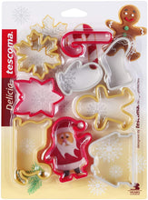 Carica l&#39;immagine nel visualizzatore di Gallery, Tescoma 630901 Tagliabiscotti Natale set 9 Pezzi Delicia