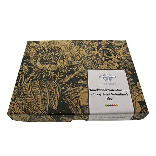 Buon San Valentino - Set regalo di semi con 4 fiori romantici: Simbolo... - Ilgrandebazar