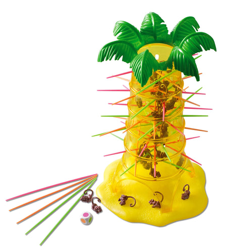 Mattel Games Salva le Scimmie, per 2-4 Giocatori, Gioco per Bambini dai 5+ Anni, 52563