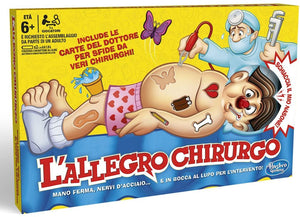 Hasbro Gaming B2176 L'Allegro Chirurgo, Gioco in Scatola, Età 6+