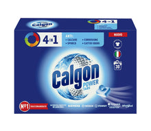 Carica l'immagine nel visualizzatore di Gallery, Calgon Powerball Tabs Anticalcare Lavatrice 1 Confezione da 30 Pastiglie