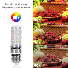 Carica l&#39;immagine nel visualizzatore di Gallery, SanGlory Lampadina LED E27 12W Equivalenti a 100W Incandescenza, Fredda