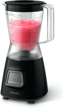 Carica l&#39;immagine nel visualizzatore di Gallery, Philips Blender HR2052/90 90, 450 W, 1.25 Litri, Plastica, Nero