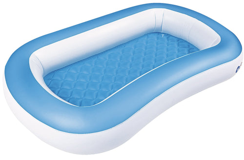 Jilong Fun Piscina Baby Rettangolare con Fondo 163x103,5x25 cm, Blu - Ilgrandebazar